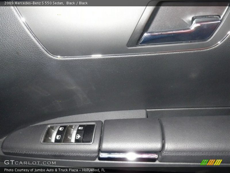 Black / Black 2009 Mercedes-Benz S 550 Sedan