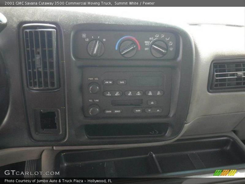 Summit White / Pewter 2001 GMC Savana Cutaway 3500 Commercial Moving Truck