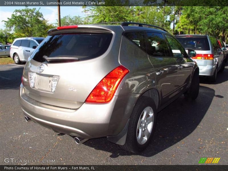 Luminous Gold Metallic / Cafe Latte 2004 Nissan Murano SL