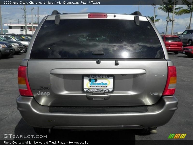 Champagne Pearl / Taupe 1999 Jeep Grand Cherokee Limited 4x4
