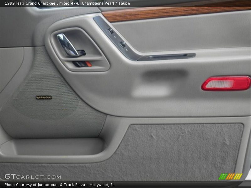 Champagne Pearl / Taupe 1999 Jeep Grand Cherokee Limited 4x4