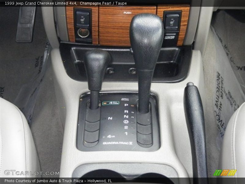 Champagne Pearl / Taupe 1999 Jeep Grand Cherokee Limited 4x4
