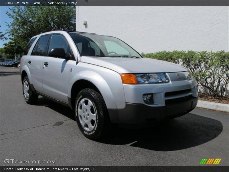 Silver Nickel / Gray 2004 Saturn VUE AWD