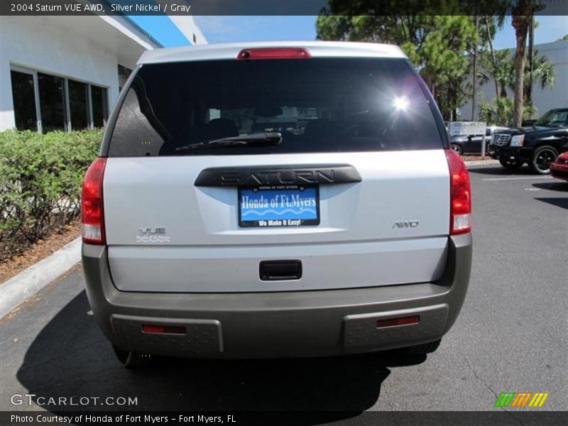 Silver Nickel / Gray 2004 Saturn VUE AWD