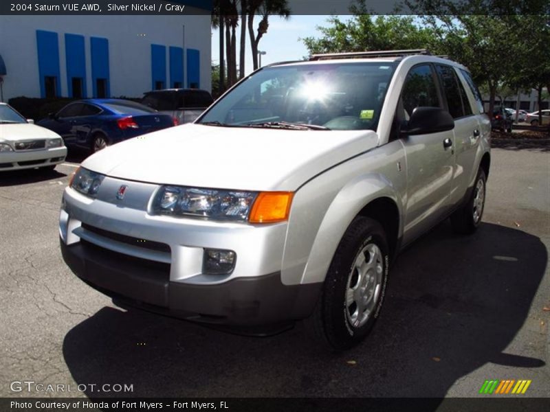 Silver Nickel / Gray 2004 Saturn VUE AWD