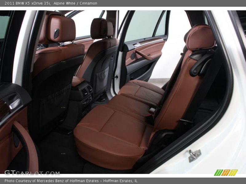 Alpine White / Cinnamon 2011 BMW X5 xDrive 35i