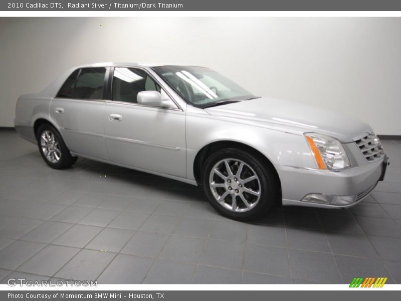 Radiant Silver / Titanium/Dark Titanium 2010 Cadillac DTS