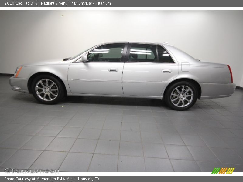 Radiant Silver / Titanium/Dark Titanium 2010 Cadillac DTS