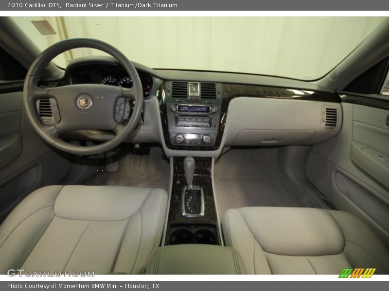 Radiant Silver / Titanium/Dark Titanium 2010 Cadillac DTS