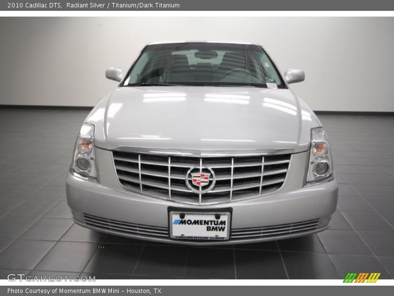 Radiant Silver / Titanium/Dark Titanium 2010 Cadillac DTS
