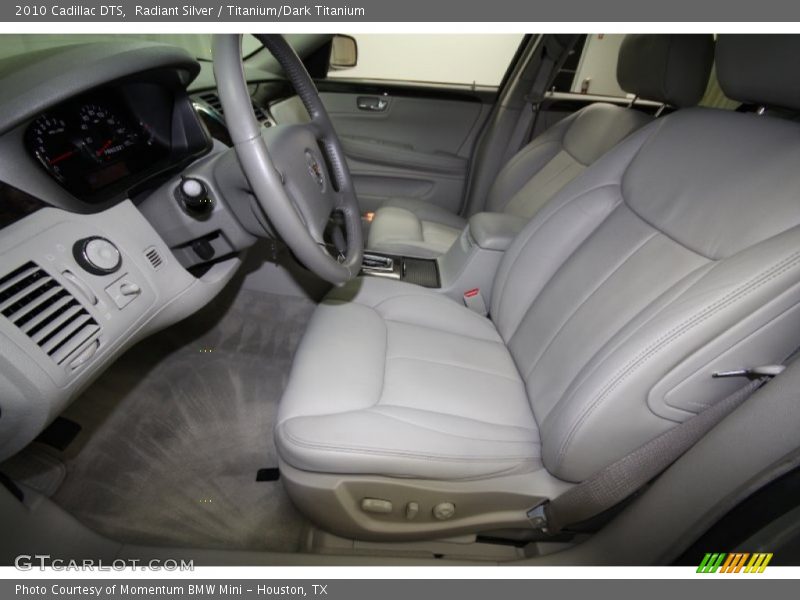 Radiant Silver / Titanium/Dark Titanium 2010 Cadillac DTS