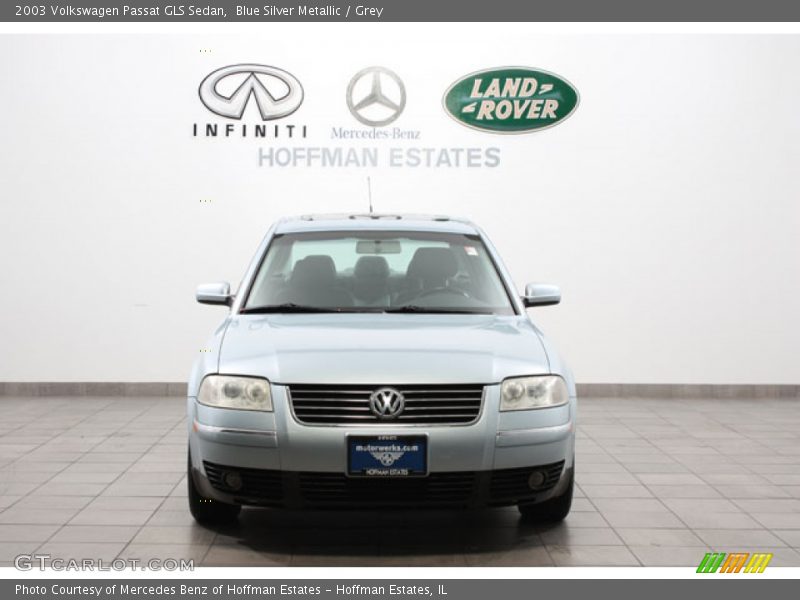 Blue Silver Metallic / Grey 2003 Volkswagen Passat GLS Sedan