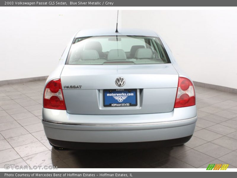 Blue Silver Metallic / Grey 2003 Volkswagen Passat GLS Sedan