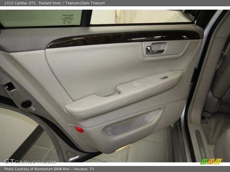 Radiant Silver / Titanium/Dark Titanium 2010 Cadillac DTS