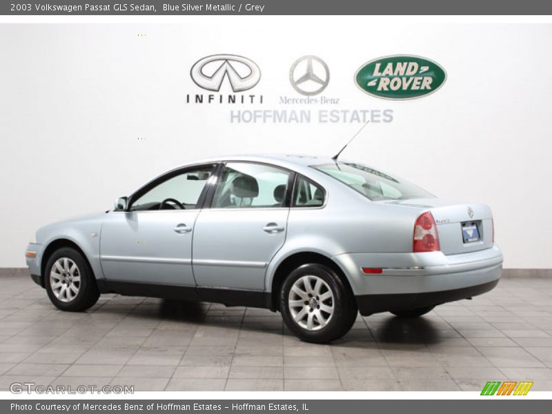 Blue Silver Metallic / Grey 2003 Volkswagen Passat GLS Sedan