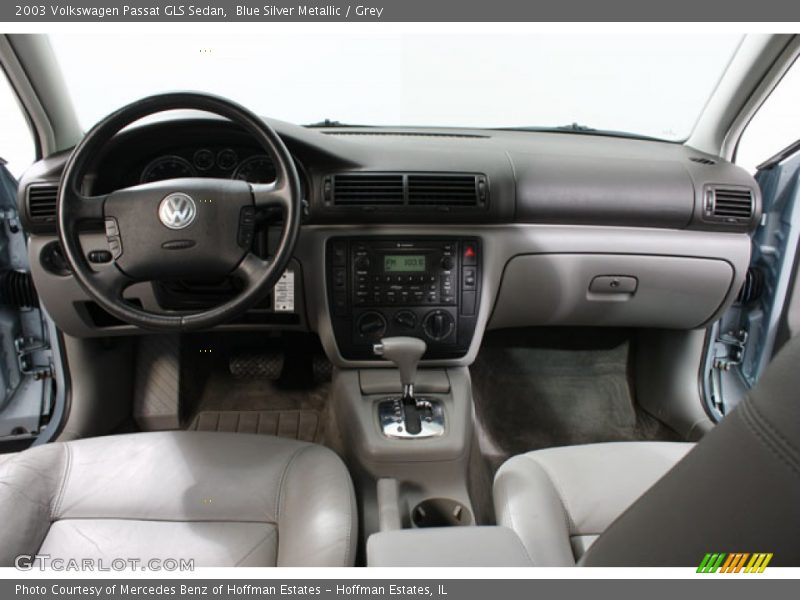 Blue Silver Metallic / Grey 2003 Volkswagen Passat GLS Sedan