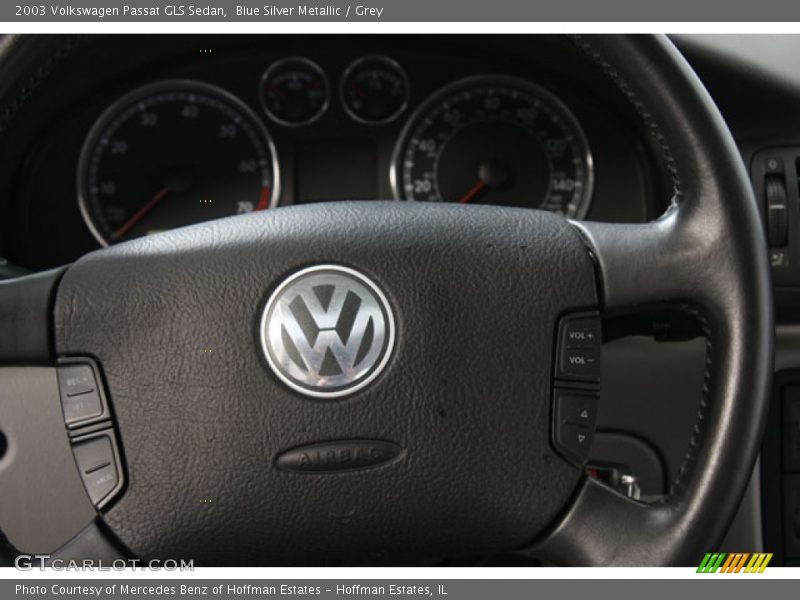 Blue Silver Metallic / Grey 2003 Volkswagen Passat GLS Sedan