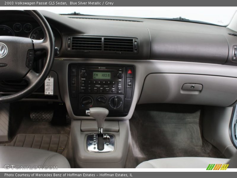 Blue Silver Metallic / Grey 2003 Volkswagen Passat GLS Sedan