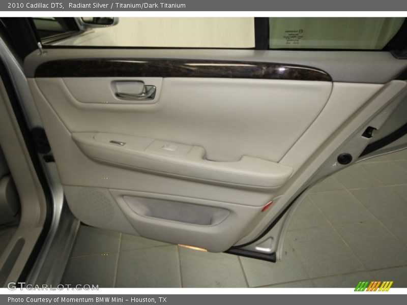 Radiant Silver / Titanium/Dark Titanium 2010 Cadillac DTS
