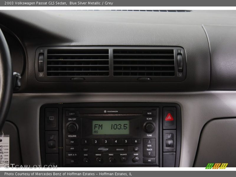 Blue Silver Metallic / Grey 2003 Volkswagen Passat GLS Sedan