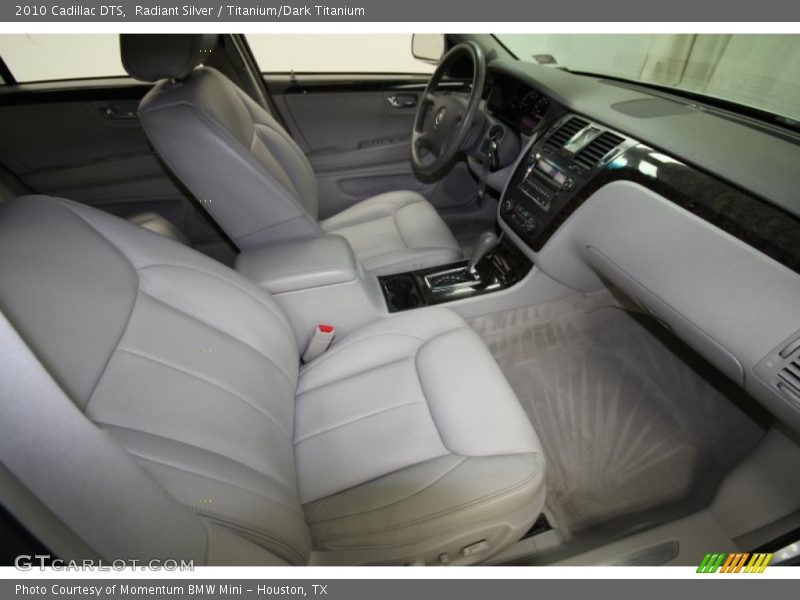 Radiant Silver / Titanium/Dark Titanium 2010 Cadillac DTS