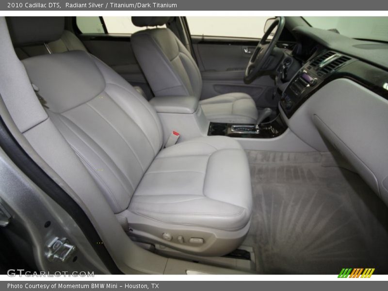 Radiant Silver / Titanium/Dark Titanium 2010 Cadillac DTS