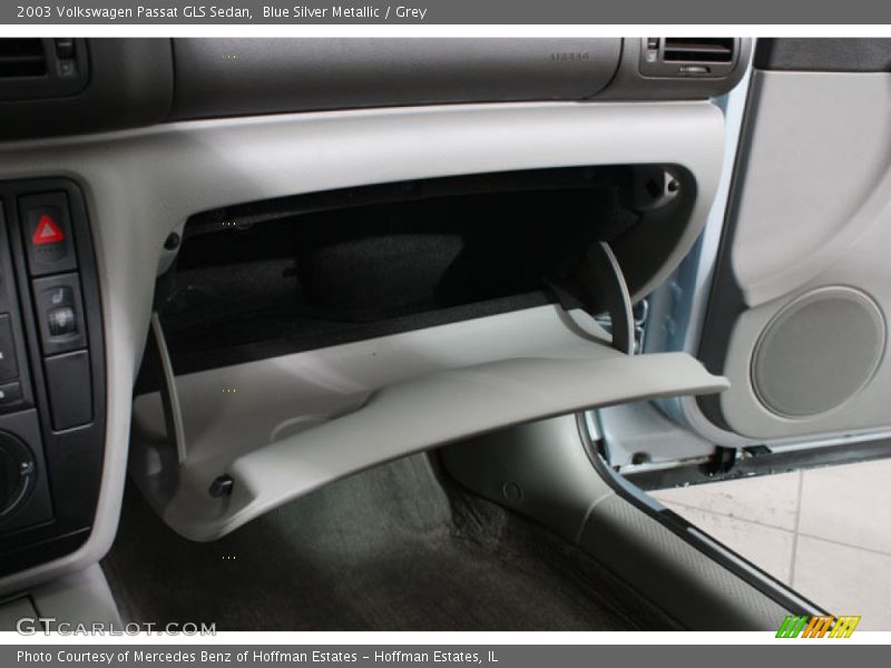 Blue Silver Metallic / Grey 2003 Volkswagen Passat GLS Sedan