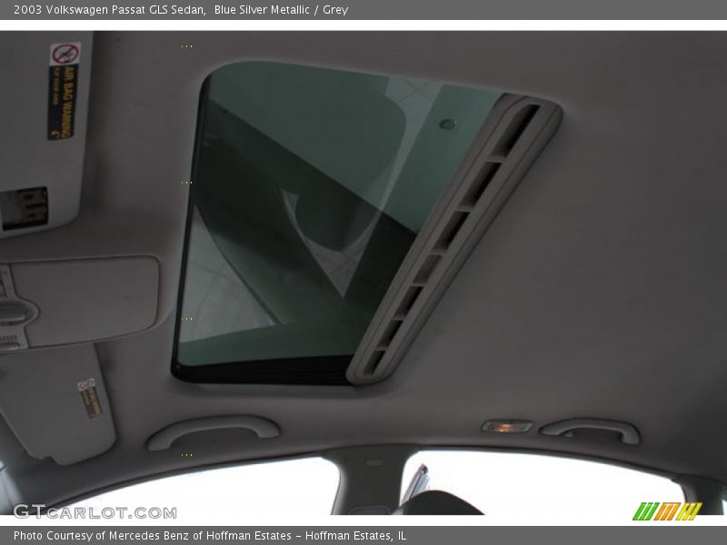 Blue Silver Metallic / Grey 2003 Volkswagen Passat GLS Sedan