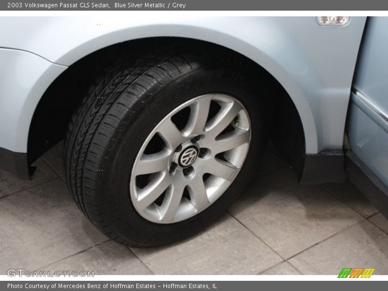 Blue Silver Metallic / Grey 2003 Volkswagen Passat GLS Sedan