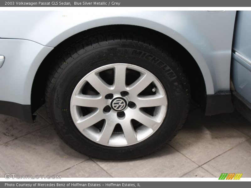 Blue Silver Metallic / Grey 2003 Volkswagen Passat GLS Sedan