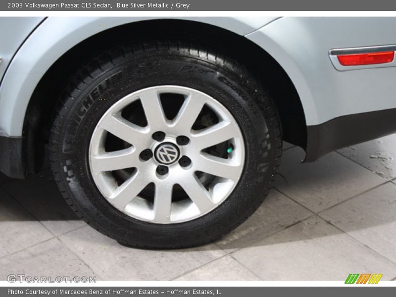 Blue Silver Metallic / Grey 2003 Volkswagen Passat GLS Sedan