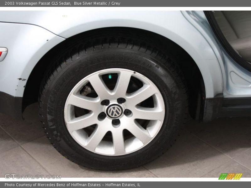 Blue Silver Metallic / Grey 2003 Volkswagen Passat GLS Sedan