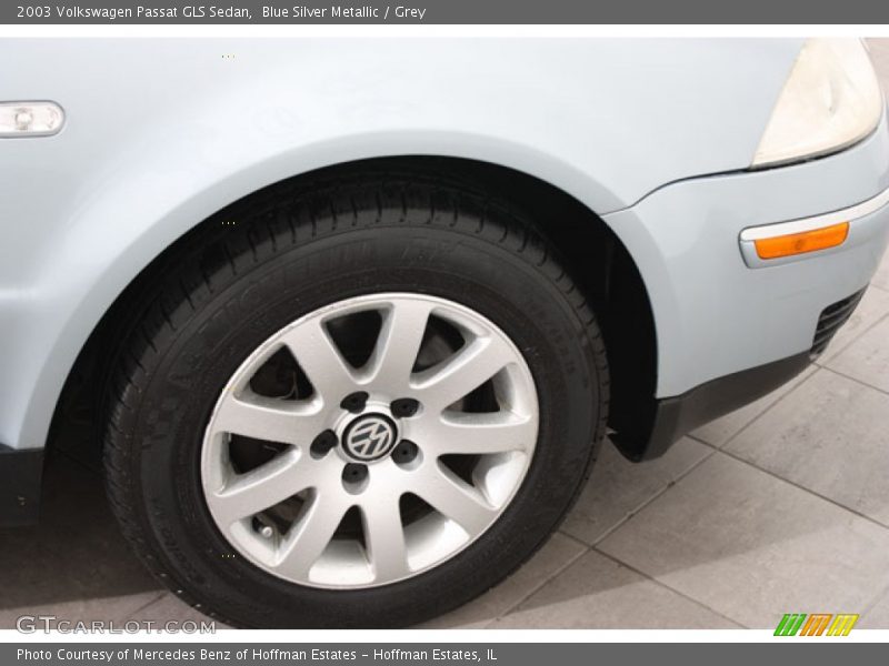 Blue Silver Metallic / Grey 2003 Volkswagen Passat GLS Sedan