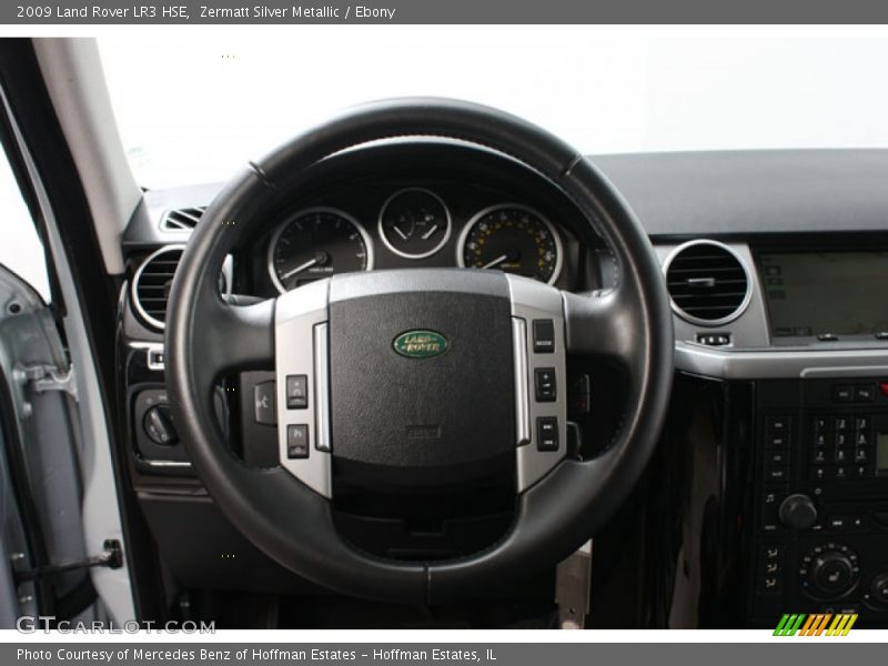 Zermatt Silver Metallic / Ebony 2009 Land Rover LR3 HSE