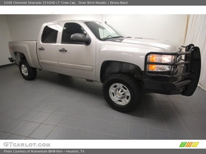 Silver Birch Metallic / Ebony Black 2008 Chevrolet Silverado 2500HD LT Crew Cab