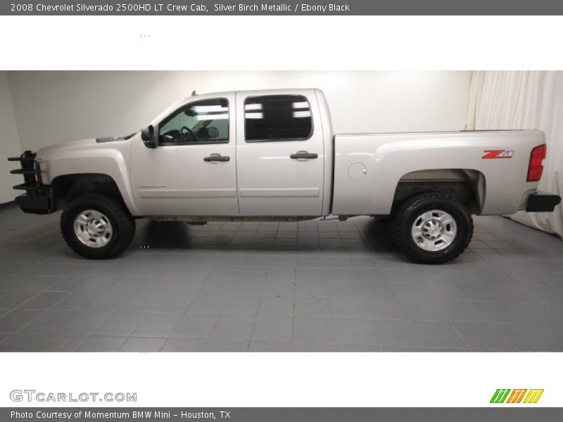 Silver Birch Metallic / Ebony Black 2008 Chevrolet Silverado 2500HD LT Crew Cab