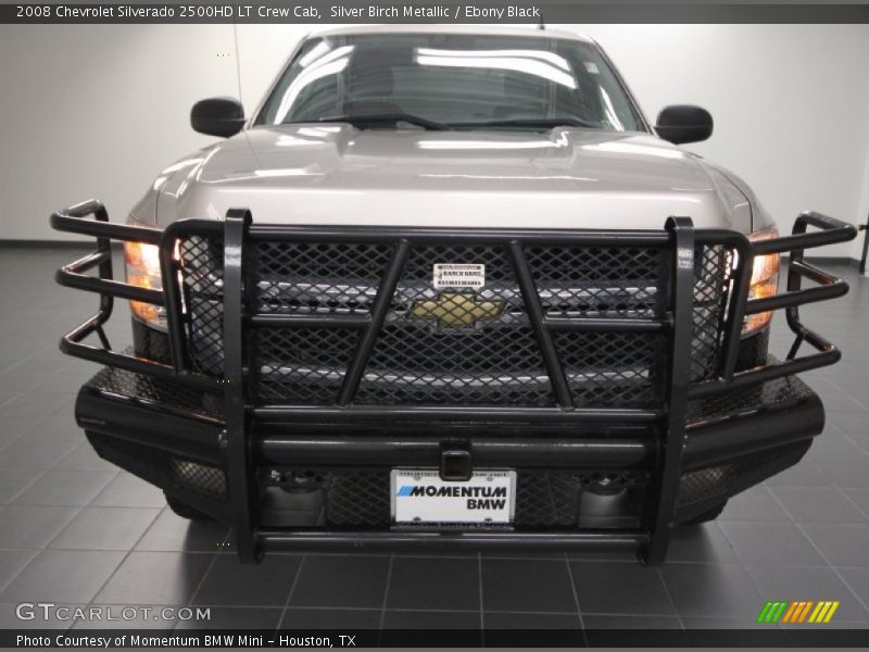 Silver Birch Metallic / Ebony Black 2008 Chevrolet Silverado 2500HD LT Crew Cab