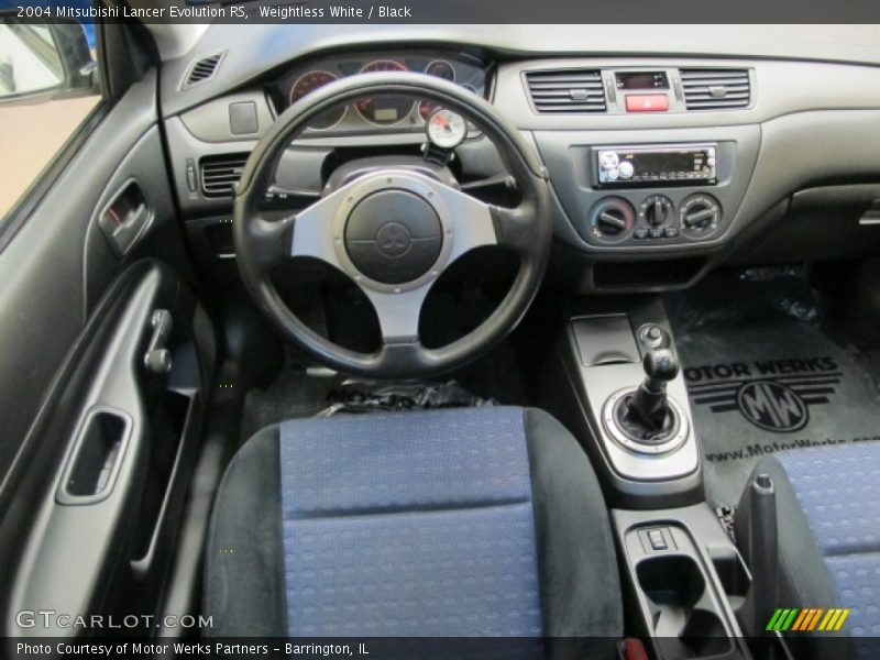 Dashboard of 2004 Lancer Evolution RS
