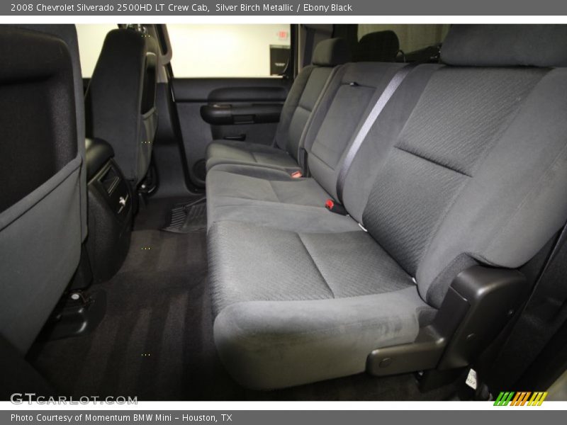 Rear Seat of 2008 Silverado 2500HD LT Crew Cab