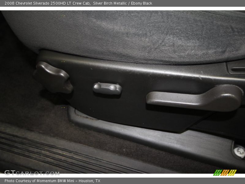 Silver Birch Metallic / Ebony Black 2008 Chevrolet Silverado 2500HD LT Crew Cab
