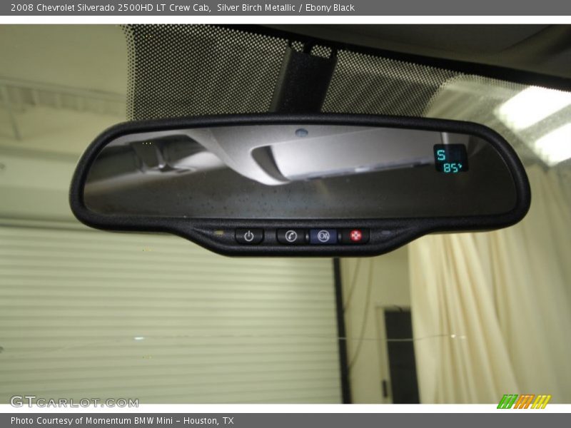 Silver Birch Metallic / Ebony Black 2008 Chevrolet Silverado 2500HD LT Crew Cab