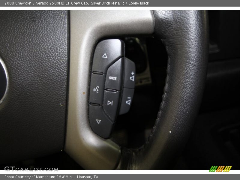 Silver Birch Metallic / Ebony Black 2008 Chevrolet Silverado 2500HD LT Crew Cab