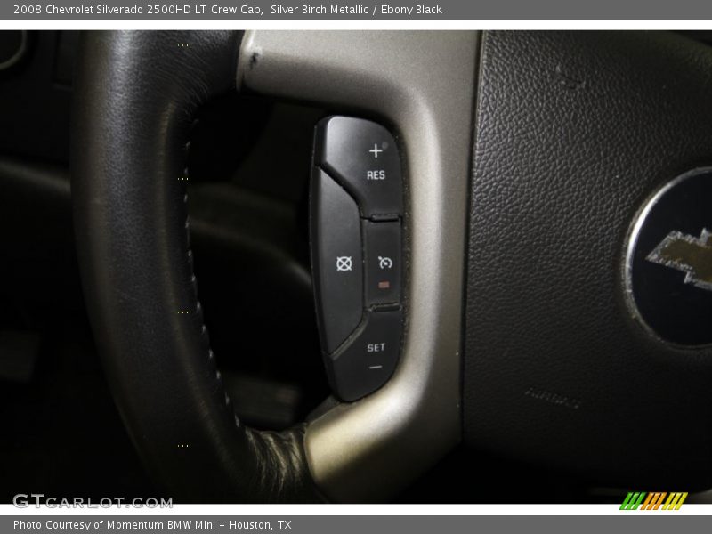 Silver Birch Metallic / Ebony Black 2008 Chevrolet Silverado 2500HD LT Crew Cab