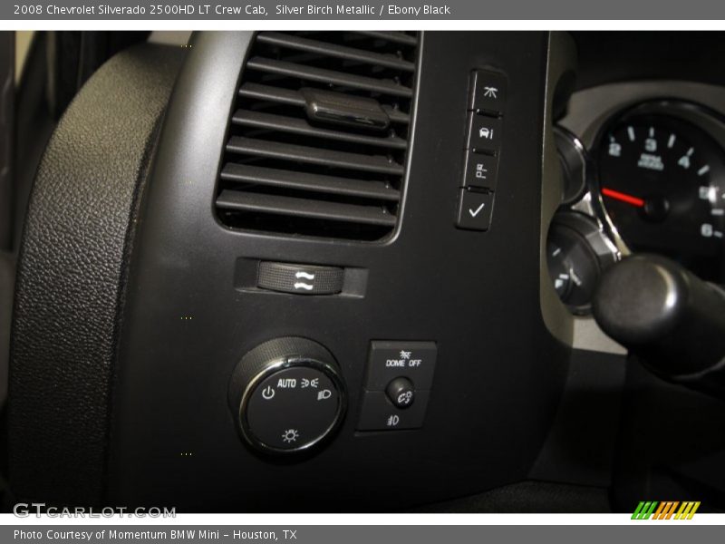 Silver Birch Metallic / Ebony Black 2008 Chevrolet Silverado 2500HD LT Crew Cab