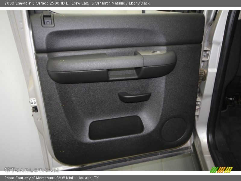 Silver Birch Metallic / Ebony Black 2008 Chevrolet Silverado 2500HD LT Crew Cab