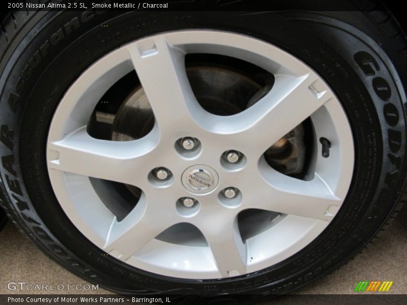 Smoke Metallic / Charcoal 2005 Nissan Altima 2.5 SL