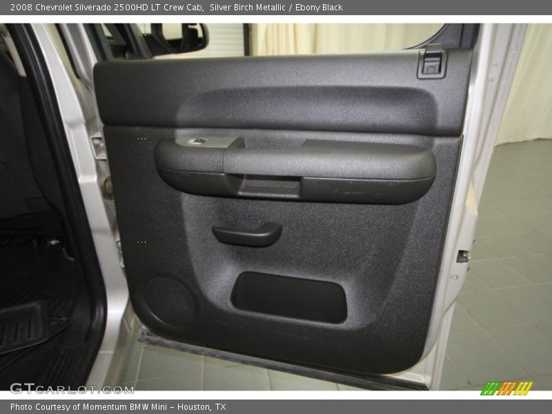 Silver Birch Metallic / Ebony Black 2008 Chevrolet Silverado 2500HD LT Crew Cab