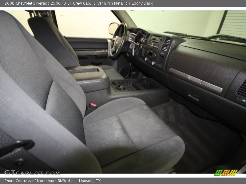 Silver Birch Metallic / Ebony Black 2008 Chevrolet Silverado 2500HD LT Crew Cab