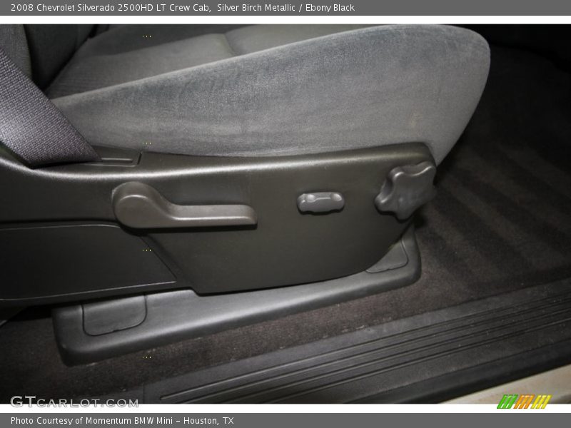 Silver Birch Metallic / Ebony Black 2008 Chevrolet Silverado 2500HD LT Crew Cab