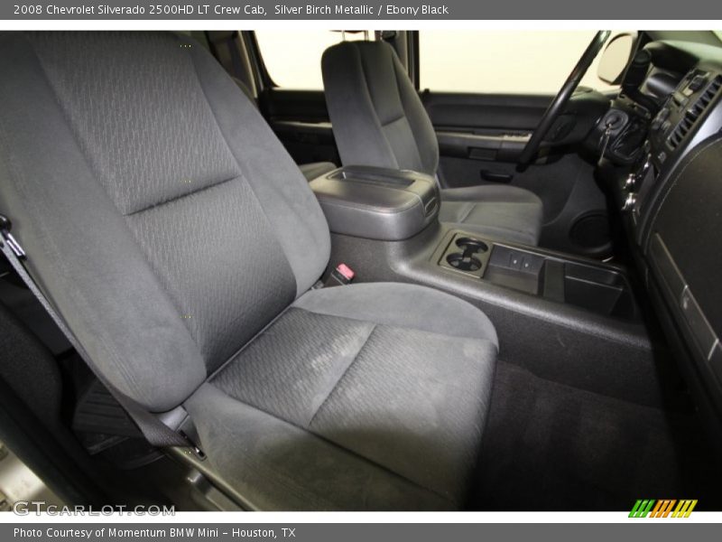 Silver Birch Metallic / Ebony Black 2008 Chevrolet Silverado 2500HD LT Crew Cab